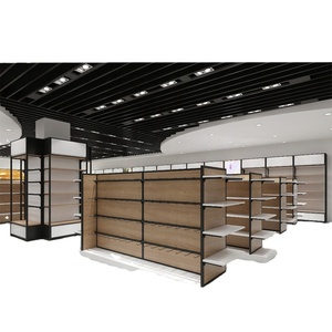 Bán buôn gỗ Miniso phong cách tùy chỉnh kệ cho một Đồng Đô La cửa hàng - Product Image 1