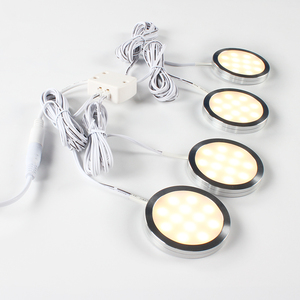 Một Bộ Gồm 8 Đèn <span class=keywords><strong>Led</strong></span> Cảm Biến Tròn, Bộ Đèn <span class=keywords><strong>LED</strong></span> Tủ <span class=keywords><strong>RV</strong></span> Caravan Motorhome <span class=keywords><strong>12V</strong></span> - Product Image 3