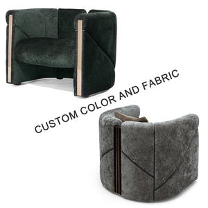 Ghế Bành Sang Trọng Ghế Bành Hiện Đại Bằng Nhung Thiết Kế Kiểu Ý Ghế Phòng Khách Cho Phòng Khách Sang Trọng - Product Image 4