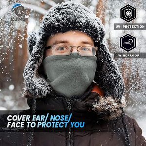 Cache-cou polaire coupe-vent pour sports d'hiver en extérieur, masque de cyclisme homme/femme, cadeaux promotionnels transfrontaliers - Product Image 3