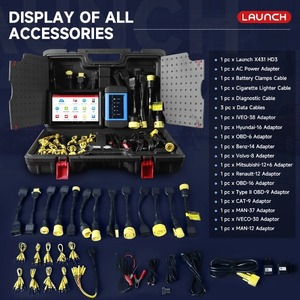 เครื่องสแกนวินิจฉัยยานยนต์ LAUNCH X431 V+HDIII HD3 สำหรับรถบรรทุกหนัก 12V/24V เครื่องยนต์ดีเซล รถบัส และเครื่องจักร - Product Image 6