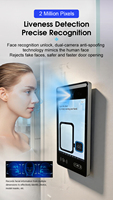 Terminal intelligent personnalisable SMP9 WiFi Android 11 avec reconnaissance faciale et de la veine palmaire, mesure de la température