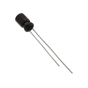 Condensateur original CAP ALUM 3.3UF 20% 50V RADIAL TH 3.3 uF à montage traversant UTS1H3R3MDD - Product Image 1