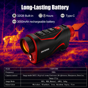 384x288 Thermal Imaging Monocular 12m Sensor Thermal Scope With 1km LRF <b>WiFi</b> IP67 Night Vision for Hunting <b>Outdoor</b> for Hunting - Product Image 5