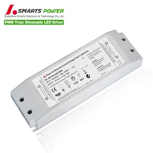 Triac dimming led power supply 90W ip67 constant voltage 12v 24v led driver manufacturer for led lighting