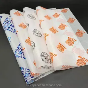 Hamburger Sandwich Wrapping Paper Of Food Safe Printing From China Suppliers