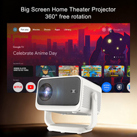 Projecteur Google TV officiel OEM d'usine, résolution native 1080P, 500 ANSI, moteur optique entièrement intégré, projecteur de cinéma maison, fabricant