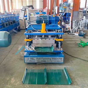 Production professionnelle de haute qualité entièrement automatique KR18 rouleau de couture debout formant la machine pour le Chili - Product Image 2