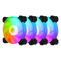 Harga Pabrik Kipas Berkualitas Tinggi 120mm 12v Kipas Pendingin 120mm RGB Kipas Pendingin Komputer PC Ventilador Dengan Casing Komputer