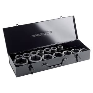 FG 630A S14 <b>Socket</b> Set 14 Piece Metric Automotive Repair Tool Kit - Product Image 1