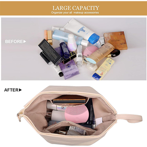 <span class=keywords><strong>Borsa</strong></span> <span class=keywords><strong>per</strong></span> il Trucco Personalizzata in Pelle a Doppio Strato, Grande Organizer <span class=keywords><strong>per</strong></span> Cosmetici, <span class=keywords><strong>Borsa</strong></span> da Viaggio <span class=keywords><strong>per</strong></span> Accessori e Articoli da Toeletta <span class=keywords><strong>per</strong></span> Donne, Produttore - Product Image 4