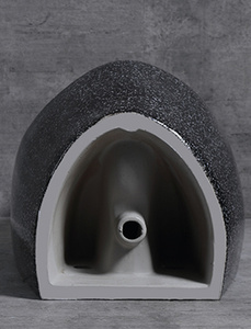 <span class=keywords><strong>Urinoir</strong></span> en céramique noire pour hommes, <span class=keywords><strong>noir</strong></span>, de haute qualité - Product Image 5