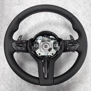 Volante de Cuero Completo, Agradable al Tacto, para <span class=keywords><strong>BMW</strong></span> M3 M5 X3 X5 E36 E82 F40 E83 E70 E90 E91 330i - Product Image 1