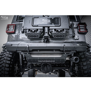 Lack-parachoques trasero de aleación de aluminio, para Jeep Wrangler J2018 + <span class=keywords><strong>F2004</strong></span> - Product Image 1