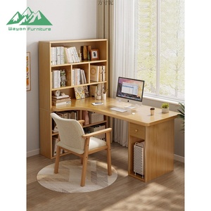 Wayon Versatile Home Office Desk Modern Minimalist <strong>PC</strong> <strong>Table</strong> with Sturdy K-Shaped Legs - Product Image 5