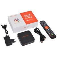 Meilleur 4K GTMedia G4 Amlogic S905W 2GB 16GB IPTV HD décodeur contrôle vocal Android 9.0 TV Box avec double WiFI