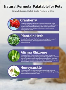 Solución <span class=keywords><strong>Natural</strong></span> Pevet para el Cuidado Urinario de Mascotas, Vitaminas y Minerales para Perros y Gatos, Apoyo para la Eliminación de Cálculos Renales y Vesicales, Suplemento de Hidratación - Product Image 6