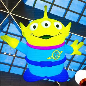 ของเล่นเป่าลมยักษ์ ตัวเอเลี่ยนจากเรื่องทอย สตอรี่ ตัวเล็กสีเขียว เหมาะสำหรับใช้ในงานโปรโมทห้างสรรพสินค้า/งานแฟนคลับ/สวนสนุก/งานแสดงสินค้า/ห้างสรรพสินค้า - Product Image 3