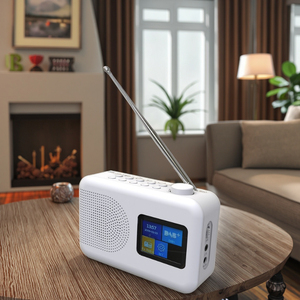 大型デジタルディスプレイカラーTFTポータブルカレンダーBluetooth目覚まし時計DAB/DAB + FMラジオAMバンド屋外用 - Product Image 2