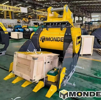 Bucket Penghancur Batu MONDE untuk Excavator, Attachment Penghancur untuk Pembongkaran dan Daur Ulang, Bucket Penghancur untuk Excavator