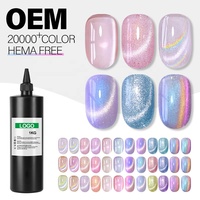 Kit de vernis à ongles gel œil de chat OEM de haute qualité, 9000 couleurs, gel UV magnétique, étiquette privée, ensemble de vernis à ongles gel œil de chat galaxie