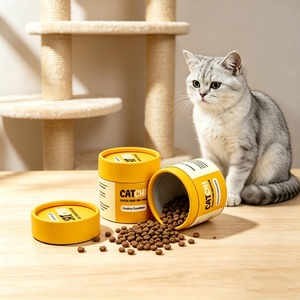 Custom Recyclable Paper Tube Packaging for Pet Food Custom <b>Mailing</b> Tube Round Tube <b>Box</b> - Product Image 1