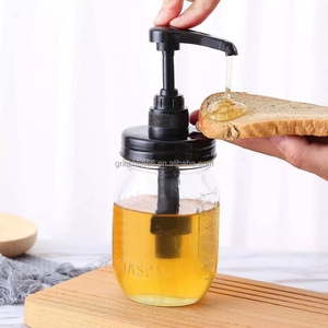 Mason Jar-dispensador de miel, tapas de bomba de plástico <span class=keywords><strong>para</strong></span> tarro de Mason, decoración de <span class=keywords><strong>cocina</strong></span> y mesa - Product Image 1