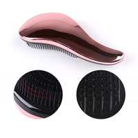 Brosse démêlante anti-statique magique à manche, en plastique ABS, pour un massage des cheveux et une démêlage en douceur, couleur personnalisable, disponible en OEM/ODM – Meilleures ventes
