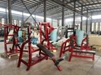 Banc de musculation incliné professionnel pour usage commercial en salle de sport, équipement d'exercice à poids libre pour presser les pectoraux assis, machine de gym