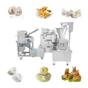 2023 Chengtao Industrial-grade 9000 pz/h Automatic Wonton Maker gnocco Wonton Maker Machine 304 acciaio inossidabile per ristorante