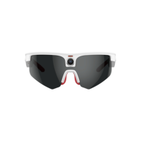Lunettes Intelligentes Q02 HD avec Caméra IA, Étui de Recharge Multifonctionnel, Réduction du Bruit, Anti-Tremblement, Lunettes de Cyclisme Intelligentes IA