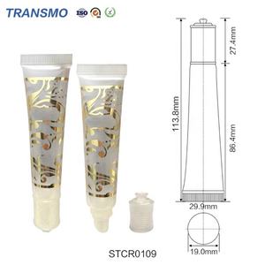 Tubos Exprimibles para Brillo Labial, Lápiz Labial, Bálsamo Labial, Tubos Vacíos de 6 ml para Crema de Ojos, Tubo Exprimible Rosa para Brillo Labial - Product Image 4