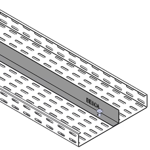 Gestion des câbles d'usine <span class=keywords><strong>Plaque</strong></span> de couverture de chemin de câbles perforé galvanisé à chaud résistant au feu Plateau en <span class=keywords><strong>acier</strong></span> inoxydable - Product Image 1