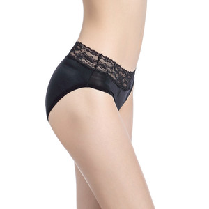 Culottes <span class=keywords><strong>sin</strong></span> costuras de talla grande, bragas antiinnovadoras a prueba de fugas, ropa interior fisiológica menstrual de cuatro capas para mujer - Product Image 2