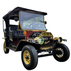 Véhicule Électrique Rétro Classique 72V en Métal, Luxe, pour Visites Touristiques, Mariages et Complexes Hôteliers - Vente Flash - Product Image 2