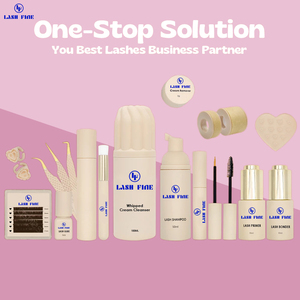 ถาดขนตาปลอม Lashfine Luxury Matte Black รุ่นเพิ่มวอลลุ่ม ขนาด <span class=keywords><strong>0.03</strong></span> 0.05 0.07 ขน PBT คุณภาพเกาหลี แบบเส้นต่อเส้น - Product Image 4