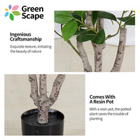 Citronnier artificiel en pot, fruits réalistes, avec pot, décoration intérieure et extérieure pour la maison et le bureau