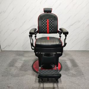 Sillón de Peluquería Hidráulico de Cuero de Lujo para Salón de Belleza, Silla de Barbero Resistente para Estilistas, Venta al por Mayor - Product Image 5