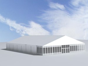 Carpa moderna <span class=keywords><strong>para</strong></span> eventos <span class=keywords><strong>de</strong></span> boda, tela <span class=keywords><strong>de</strong></span> PVC <span class=keywords><strong>de</strong></span> 850 g/m², marquesina con postes <span class=keywords><strong>de</strong></span> aluminio <span class=keywords><strong>para</strong></span> eventos - Product Image 1