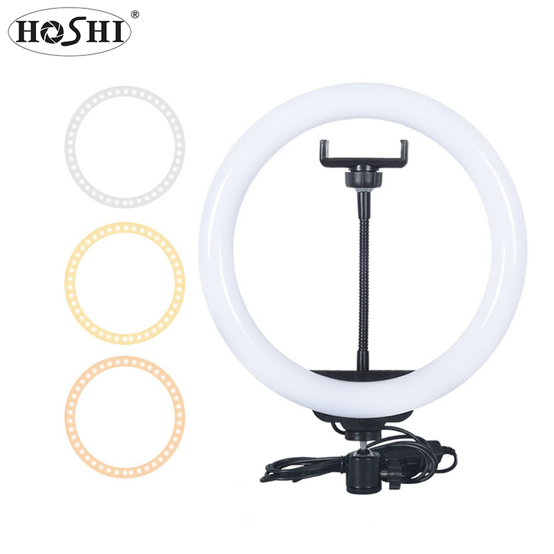 2020 горячее кольцо для селфи 6/8/10/12/14/16/18/24 дюймовая светодиодная кольцевая лампа для фотостудии с USB для Tik Tok Vlog Live Video