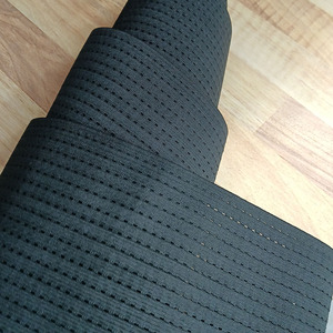 Fasce elastiche in rete di poliestere nero da 20CM per cintura Trimmer in vita per articoli sportivi - Product Image 4