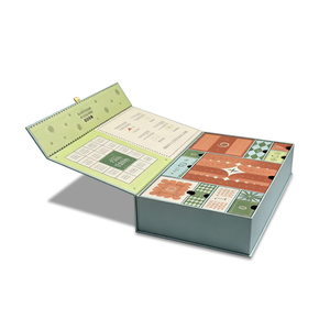 <span class=keywords><strong>Calendrier</strong></span> <span class=keywords><strong>de</strong></span> <span class=keywords><strong>l</strong></span>'<span class=keywords><strong>Avent</strong></span> Écologique Haut <span class=keywords><strong>de</strong></span> Gamme avec Tiroirs, Boîte à Compartiments Multiples, Emballage Cadeau Vert Personnalisé pour Chocolats, Jouets et Petits Objets - Product Image 2