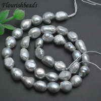 Perle d'eau douce naturelle de bonne qualité personnalité à la mode forme baroque perles en vrac pour la fabrication de bijoux collier bracelet