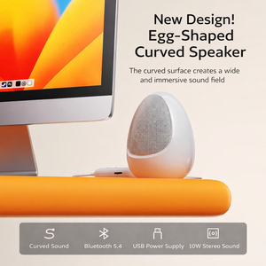 ลำโพงบลูทูธพกพาไร้สายขนาดเล็ก ลำโพงแบบมีสาย USB พร้อมช่องเสียบเสียง 3.5 มม. สำหรับแล็ปท็อป/เดสก์ท็อป - Product Image 3
