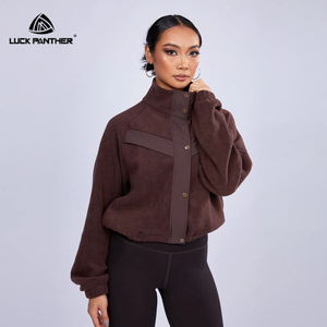Luckpanther Fabricant de vêtements de sport en <span class=keywords><strong>polaire</strong></span> de haute qualité, sur mesure, OEM, pour femmes - Product Image 3