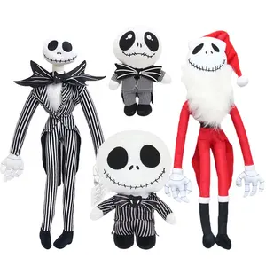TYP3359 Boneka Plush Nightmare Before Christmas, Mainan Boneka Anime Jack Demon, Boneka Plush Halloween