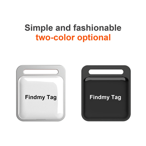 พวงกุญแจติดตามสัตว์เลี้ยง Findmy Tag Square พร้อมห่วงโลหะ และรองรับการใช้งานกับ Apple Find My สำหรับแมวและสุนัข - Product Image 2