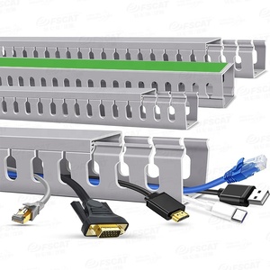 ท่อร้อยสายไฟอุตสาหกรรม FSCAT คุณภาพสูง ผลิตจาก <span class=keywords><strong>PVC</strong></span> แข็ง ทนไฟ ได้มาตรฐาน UL94 V-0 ขนาด 20 มม. x 15 มม. - Product Image 2