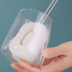 Wholesale Stainless Steel Long Handle Sponge <b>Bottle</b> Dish <b>Brush</b> - Product Image 6