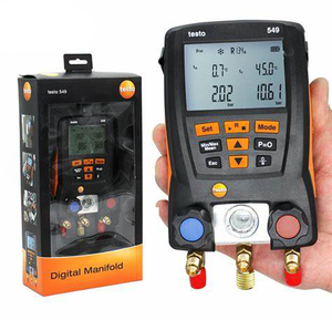 Manómetro Digital Testo 549 en Oferta, Medidor de Refrigerante para Aire Acondicionado con Medición de Temperatura, Garantía OEM de 1 Año - Product Image 2